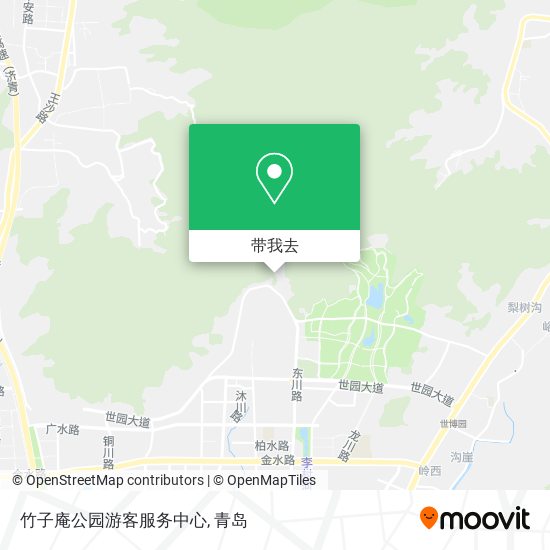 竹子庵公园游客服务中心地图
