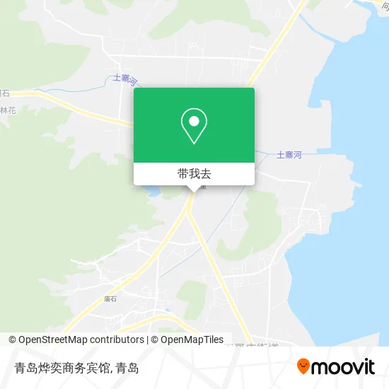 青岛烨奕商务宾馆地图
