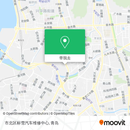 市北区标雪汽车维修中心地图