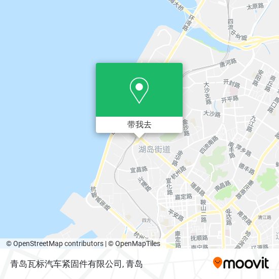 青岛瓦标汽车紧固件有限公司地图
