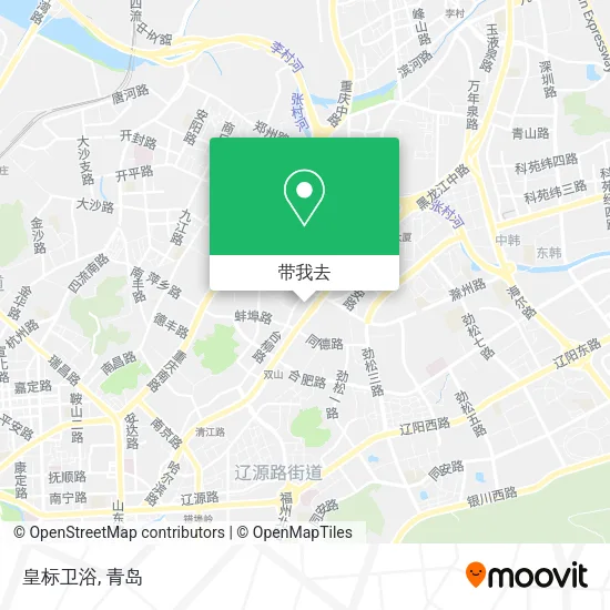 皇标卫浴地图