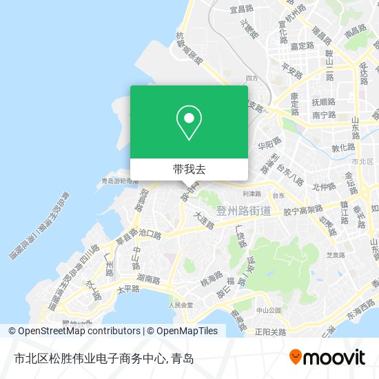 市北区松胜伟业电子商务中心地图