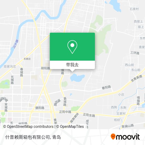 什普赖斯箱包有限公司地图