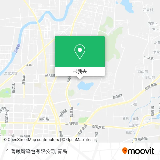 什普赖斯箱包有限公司地图