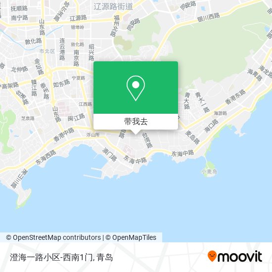 澄海一路小区-西南1门地图