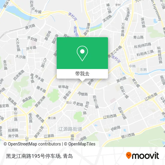 黑龙江南路195号停车场地图