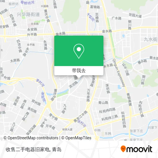 收售二手电器旧家电地图