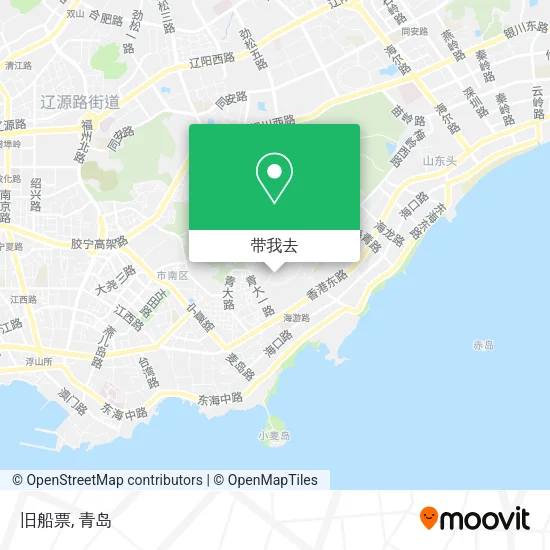 旧船票地图