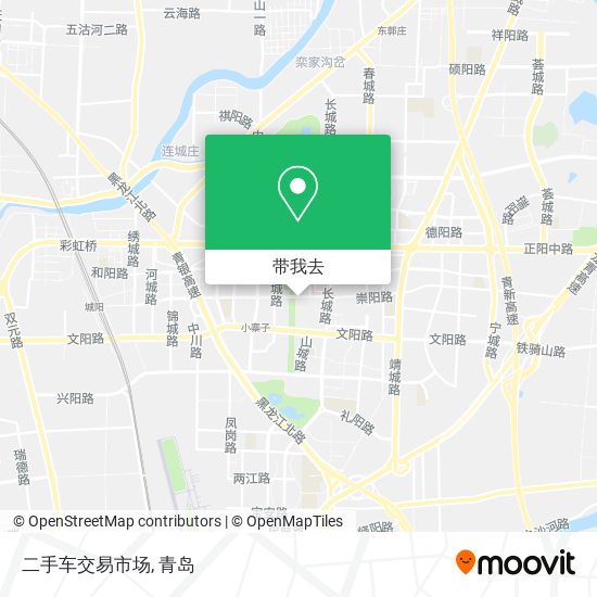 二手车交易市场地图