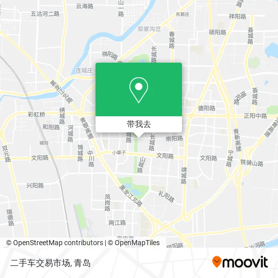 二手车交易市场地图