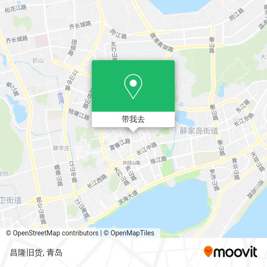 昌隆旧货地图