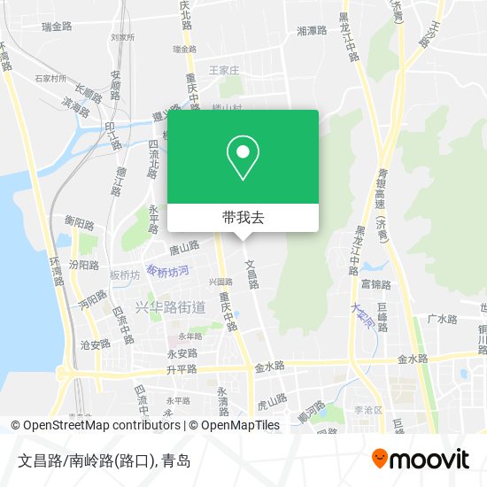 文昌路/南岭路(路口)地图