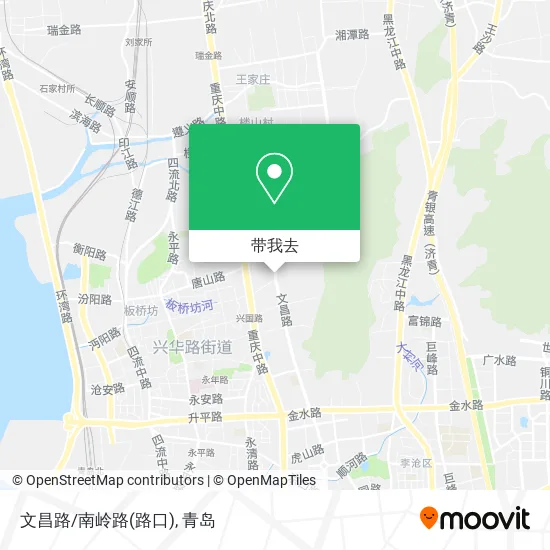 文昌路/南岭路(路口)地图