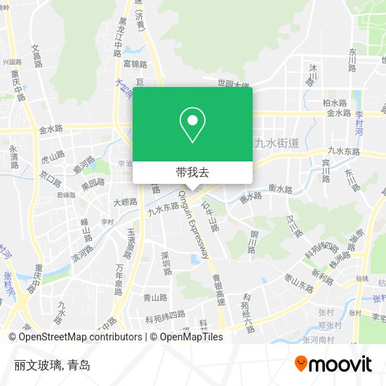 丽文玻璃地图