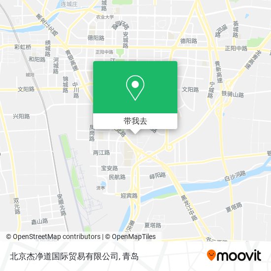 北京杰净道国际贸易有限公司地图