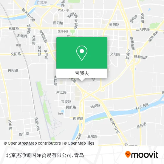北京杰净道国际贸易有限公司地图