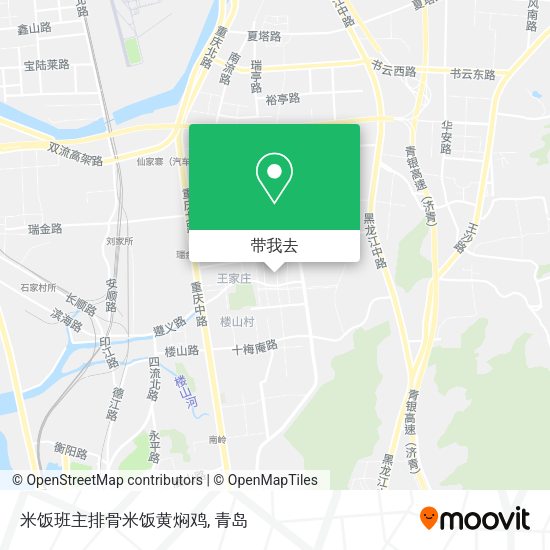 米饭班主排骨米饭黄焖鸡地图