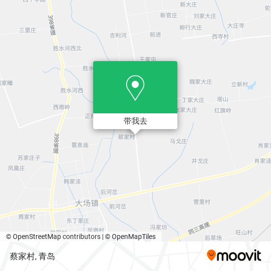 蔡家村地图