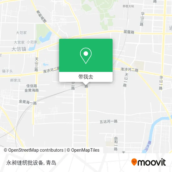 永昶缝纫批设备地图