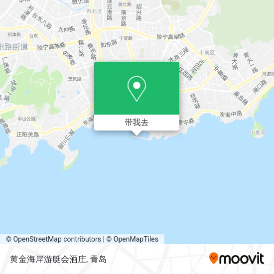 黄金海岸游艇会酒庄地图