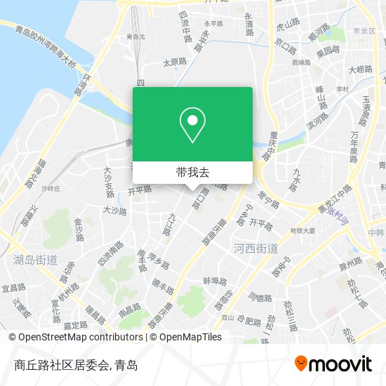 商丘路社区居委会地图