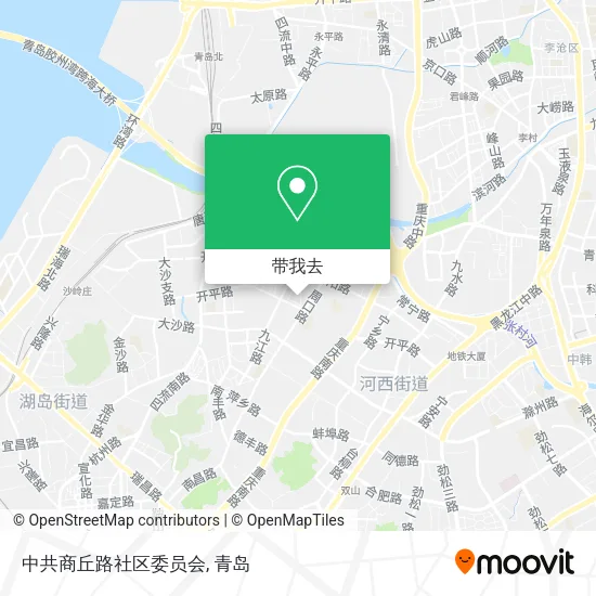 中共商丘路社区委员会地图