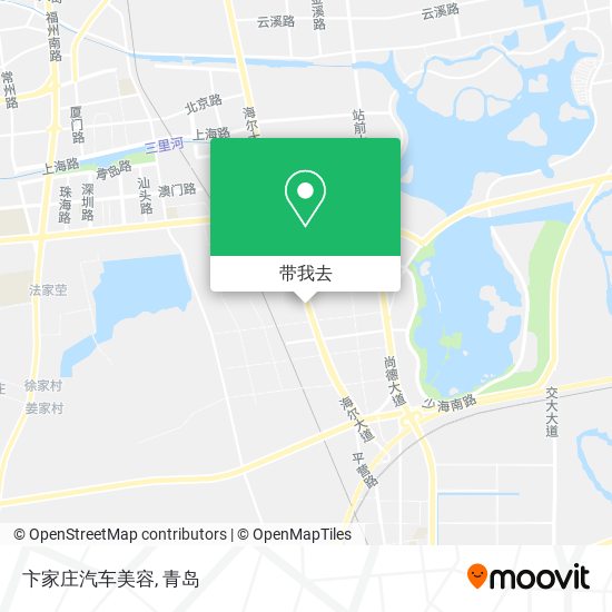 卞家庄汽车美容地图