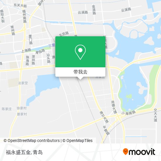 福永盛五金地图