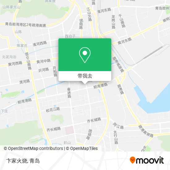 卞家火烧地图