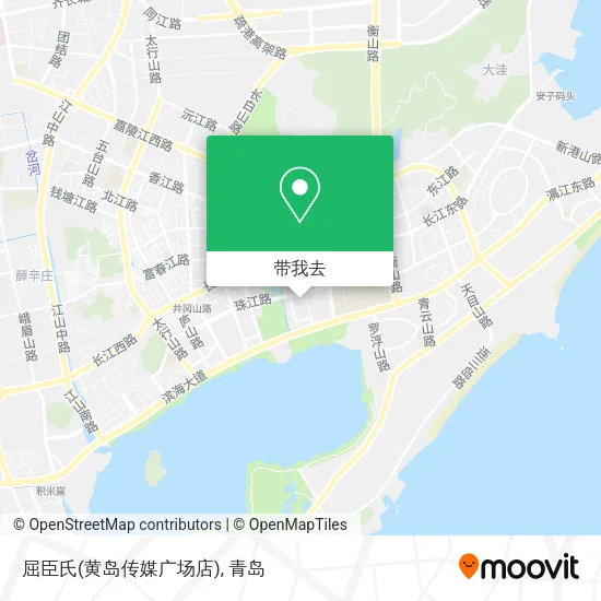 屈臣氏(黄岛传媒广场店)地图