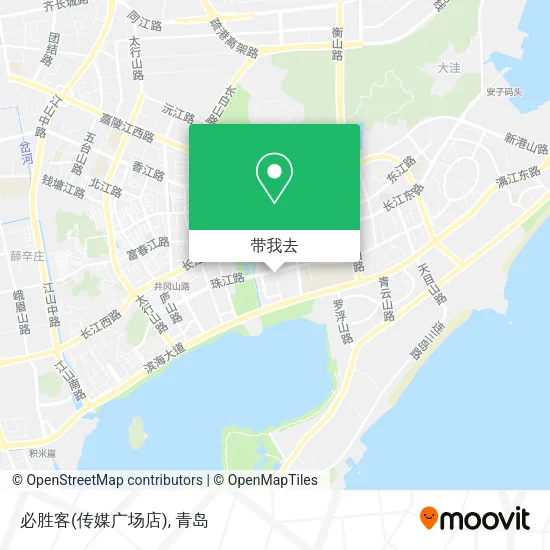 必胜客(传媒广场店)地图