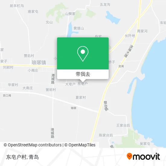东皂户村地图