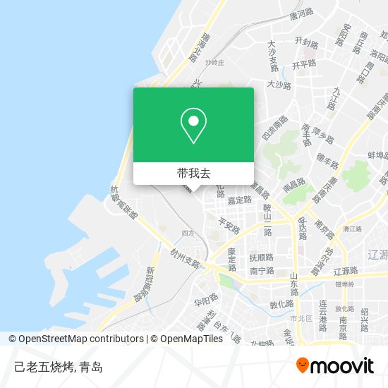 己老五烧烤地图