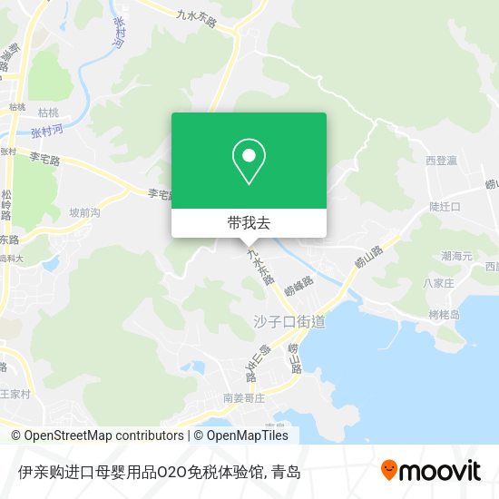 伊亲购进口母婴用品O2O免税体验馆地图