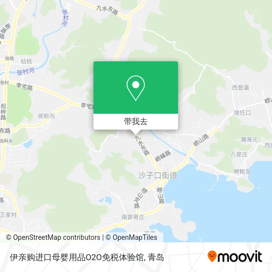 伊亲购进口母婴用品O2O免税体验馆地图