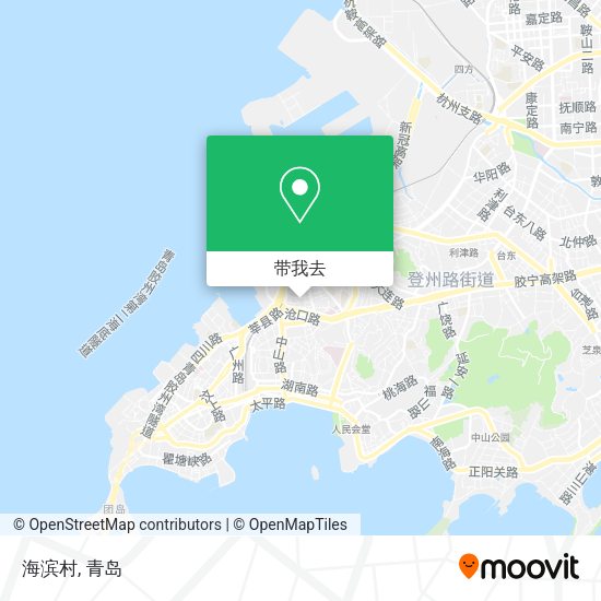 海滨村地图