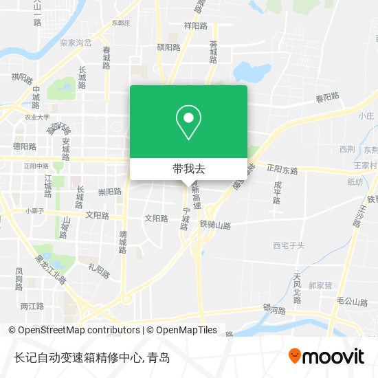 长记自动变速箱精修中心地图