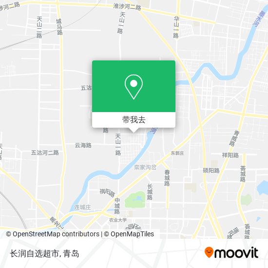 长润自选超市地图