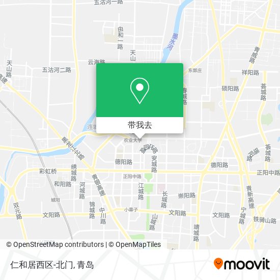 仁和居西区-北门地图