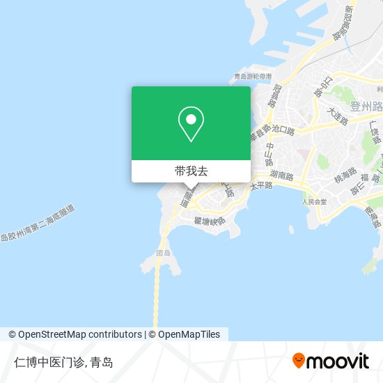 仁博中医门诊地图