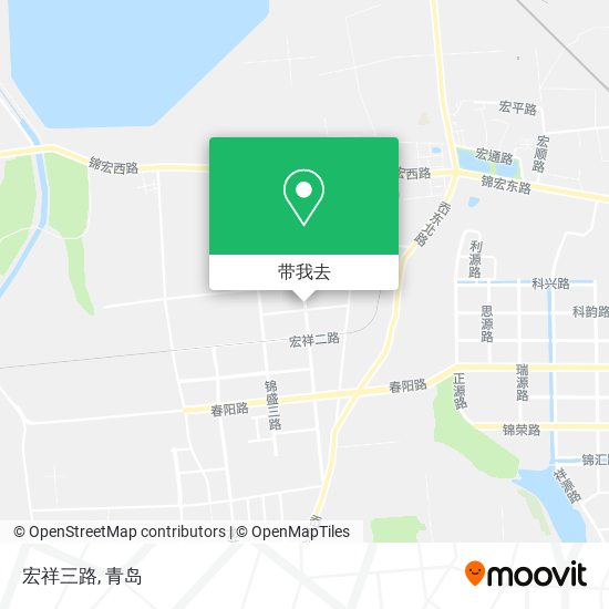 宏祥三路地图