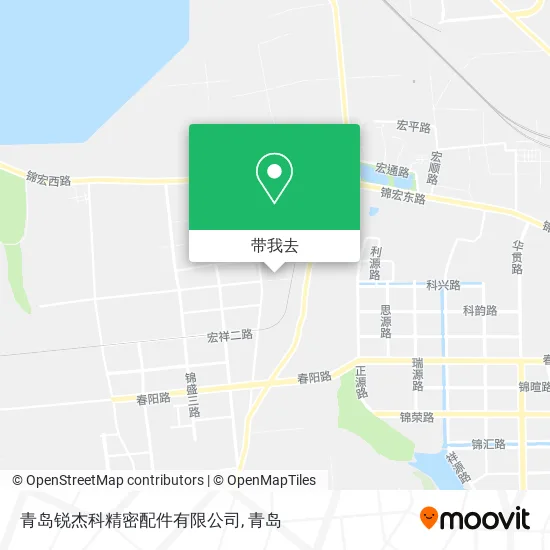 青岛锐杰科精密配件有限公司地图