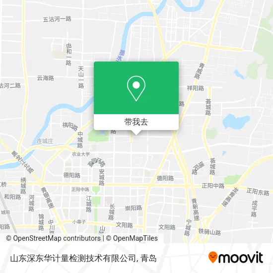 山东深东华计量检测技术有限公司地图
