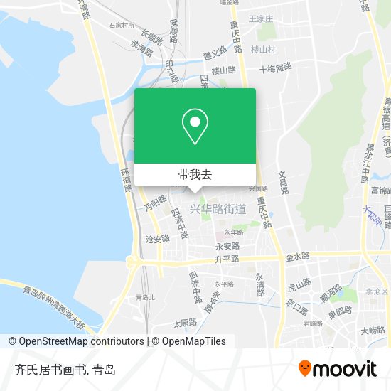 齐氏居书画书地图