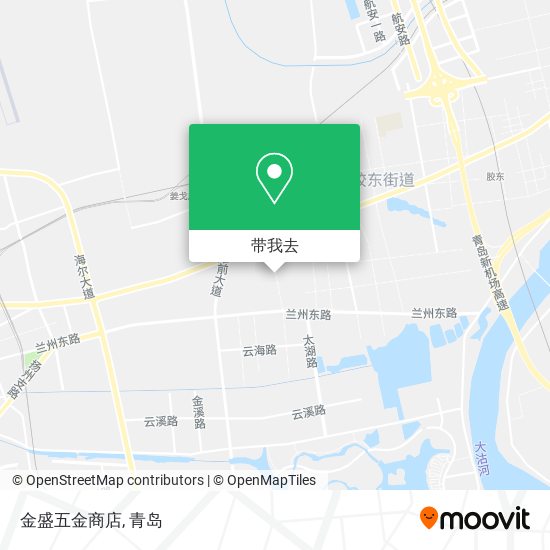金盛五金商店地图