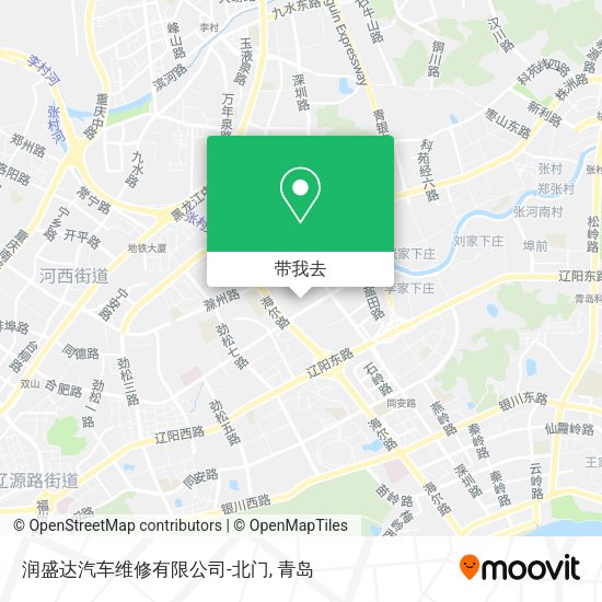 润盛达汽车维修有限公司-北门地图