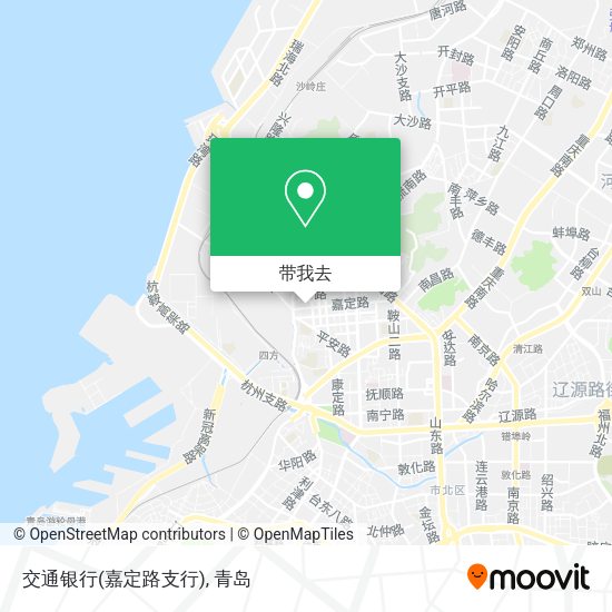 交通银行(嘉定路支行)地图