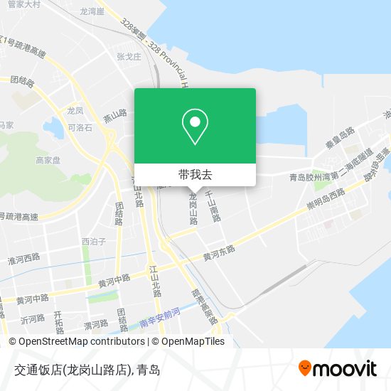 交通饭店(龙岗山路店)地图