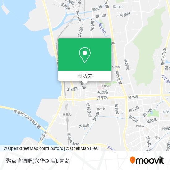 聚点啤酒吧(兴华路店)地图