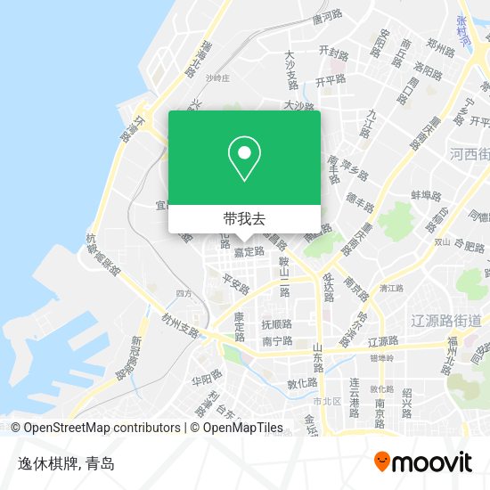 逸休棋牌地图